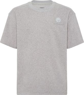 Plein Sport T-Shirt Ronde Hals - Heren - Sportshirts - Grijs - XS - Katoen - Fitness