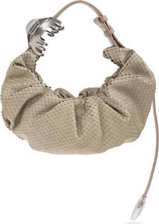 Diesel Handbags, female, Beige, Size: ONE SIZE 2.0 Grab-D Hobo S