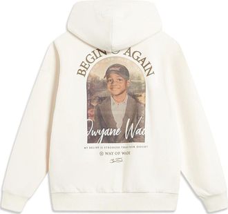 Li-Ning Wade Graphic Hoodie Beige AWDT943-2