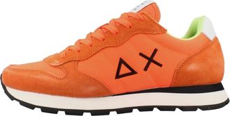 Sun 68 Tom Solid Sneaker - Heren - Schoenen - Oranje - Maat: 46 EU Katoen