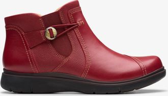 Clarks Certina Joy Red Leather