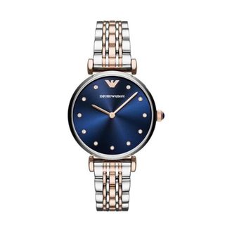 Emporio Armani Accessoires, Dames, Grijs, ONE Size, Ar 11092 Horloge
