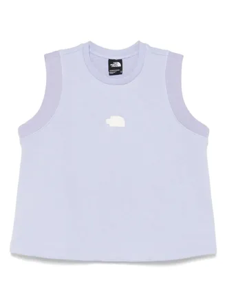 The North Face Terry crop top - women - Cotton/Polyester - S - Purple