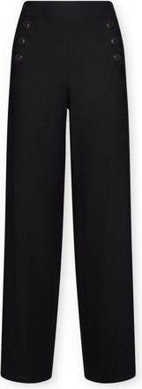 Elena Miro Dames, Broeken, Zwart, Maat: 3XL