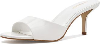 Steve Madden Kendrix Womens Sandals White Leather : 7.5 M, Synthetic