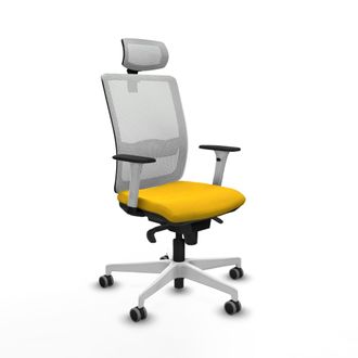 Piqueras y Crespo Silla De Oficina Piqueras Y Crespo Haches Blanco Espuma Inyectada