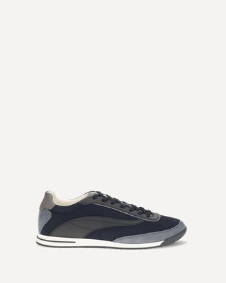 Brunello Cucinelli Lace-up suede Sneakers Male 41.5