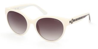 Guess GU7824 25P Womens Sunglasses White Size 55