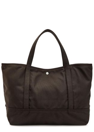 Toteme Beach Canvas Tote bag - Dark Brown - One Size