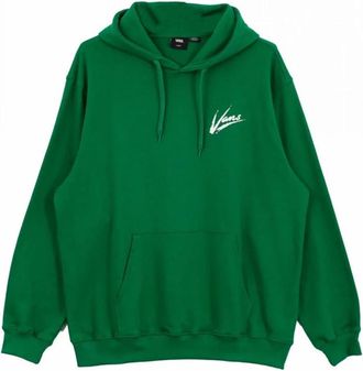 Vans Brush Script Loose Fit Hoodie - Heren - Hoodies - Groen - S - Hoodies & sweatvesten