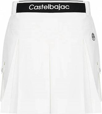 JC de Castelbaljac Womens Outpocket Culotte Skort In White