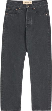 Valentino Garavani Jeans con cinque tasche - Nero
