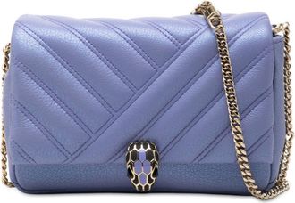 Bulgari Pre-owned Bvlgari Leather Serpenti Cabochon Chain Crossbody Ladies 1Y5UUYA2MLO1R3DV