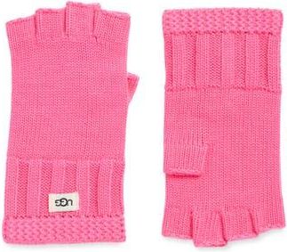 UGG Knit Fingerless Gloves in French Pink at Nordstrom Rack