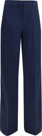 True Royal Niki Pants - - Trousers - Donna - Blu - M