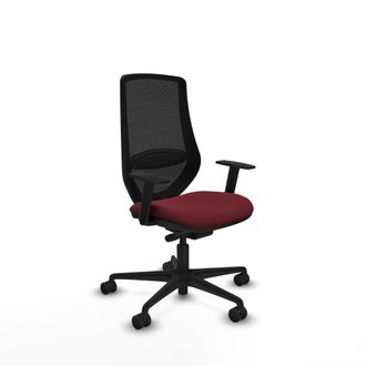 Piqueras y Crespo Piqueras Y Crespo Mardos Silla De Oficina Granate Ergon&oacute;mica