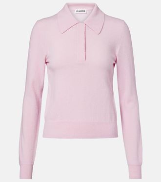 Jil Sander Virgin wool polo sweater