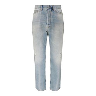 Palm Angels Distressed Denim Jeans