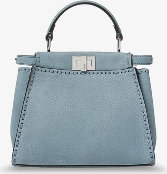 Fendi Borsa a tracolla Peekaboo Mini in pelle - FENDI - gender_Woman