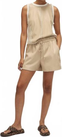M&eacute;lissa Nepton Marian Drawstring Shorts In Desert