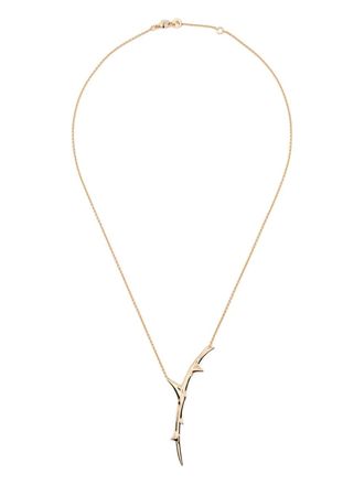 Shaun Leane Rose Thorn halsketting met hanger - Goud
