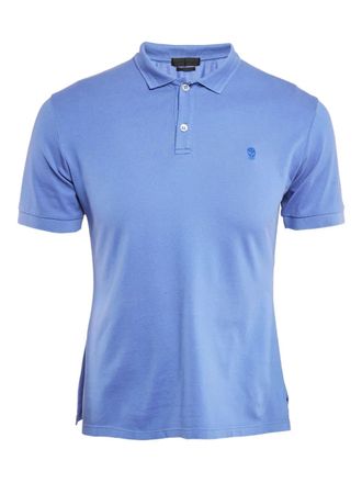 Alexander McQueen Katoenen poloshirt - Blauw