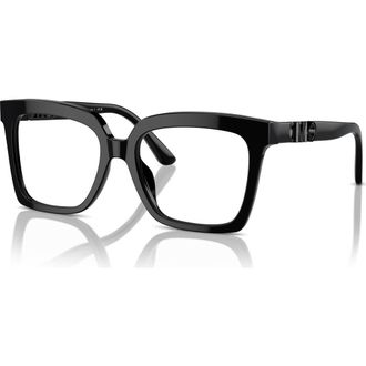 Michael Kors 53mm Square optical glasses in Black at Nordstrom