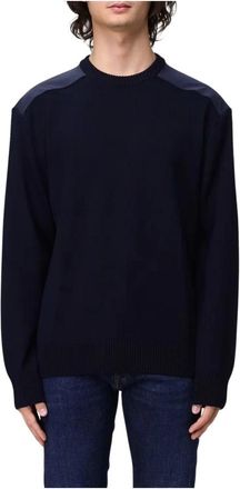 Paul & Shark Ronde hals gebreid - Heren - Ronde hals truien - Blauw - L - Truien & Vesten