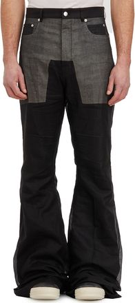 Rick Owens Mens Pantaloni Bolan Bootcut - Black - Size 31 (Waist)