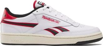 Reebok Club C Revenge White/VECTORRED/Black Unisex Tennis Shoes
