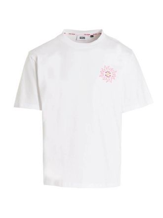GCDS Surfing Weirdo T-Shirt White