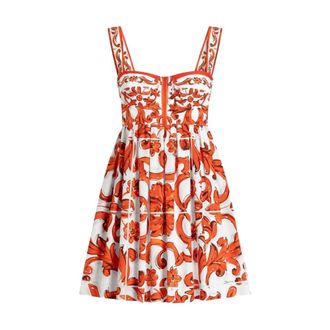 Dolce & Gabbana Dames, Jurken, Veelkleurig, Maat: XS