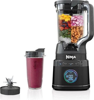 Ninja Detect Power Pro Batidora 2 En 1 (1200w), Con Jarra De 2 L (capacidad M&aacute;x. 1900 Ml) Y 2 Vasos, Para Smoothies, Picar Verduras Y Mezclar Bebidas Congel