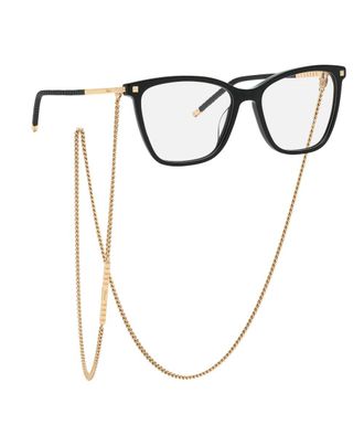 Chopard Demo Cat Eye Ladies Eyeglasses IKCH349 0BLK 55