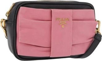 Prada Pre-owned Vintage Schoudertas - Dames - Vintage Schoudertas - Roze - ONE Size - Leer - Vintage