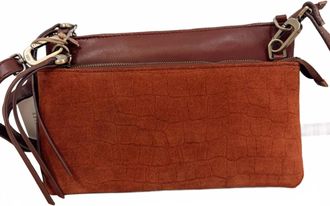 Hobo Womens Darcy Double Crossbody Bag In Brown