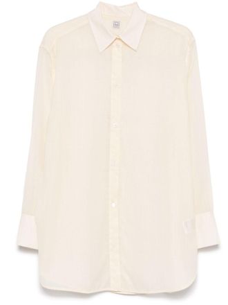 Toteme voile shirt - women - Wool - 34 - White