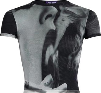 Jean Paul Gaultier T-shirts en Poloshirts - Dames - T-shirts - Zwart - S - Tops