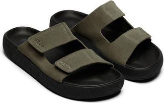 Veja Etna Slide Sandal in Kaki Black at Nordstrom, Size 35