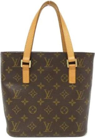 Louis Vuitton Pre-owned Tote Bags, female, Brown, Size: ONE SIZE Pre-owned Canvas louis-vuitton-bags