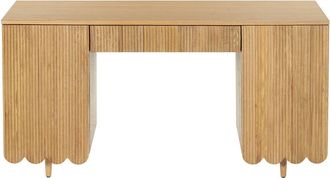 Safavieh Couture Kristy Fluted Wood Desk