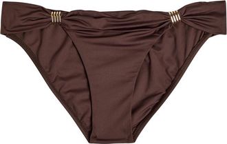 Melissa Odabash Grenada Bikini Briefs - Brown - 48 (UK16 / XL)