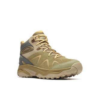 Merrell Wanderschuh MERRELL YOKOTA 3 MID GORE-TEX, Herren, Gr. 41, drab, Leder, Synthetik, Schuhe Wanderschuh, wasserdicht