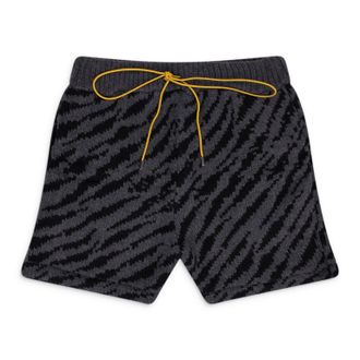 Rhude Grey Zebra Knit Short