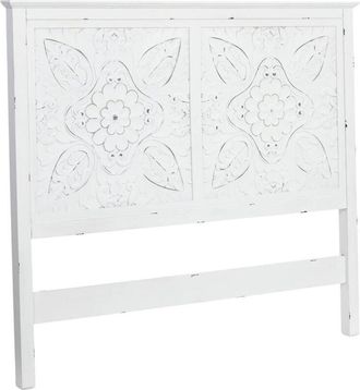 Wanderlust Deco Cabezal de cama de Madera gris 150x7x130h cm