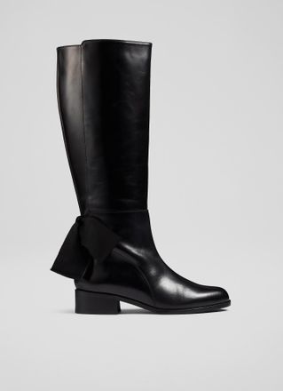 L.k. Bennett Womens Callie Knee Boots, Black - Size UK 5