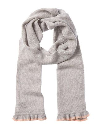 Portolano Ruffled Cashmere Scarf