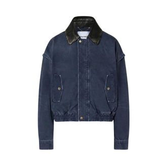 Halfboy Jet Set Bomber - female - HALFBOY - Bomber Jackets - Blue - M - Jackets