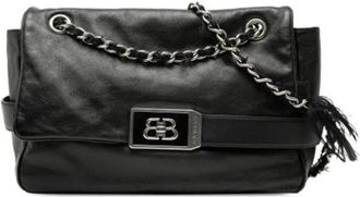 Balenciaga Pre-owned Vintage Schoudertas - Dames - Vintage Schoudertas - Zwart - ONE Size - Leer - Vintage