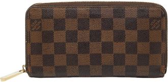 Louis Vuitton Brown Pvc Long Wallet (Bi-Fold) (Pre-Owned)